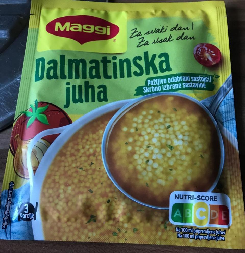 Fotografie - Dalmatinska juha Maggi