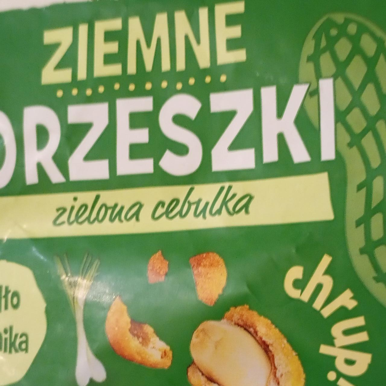 Fotografie - Ziemne orzeszki zielona cebulka Bakaliowy Snack