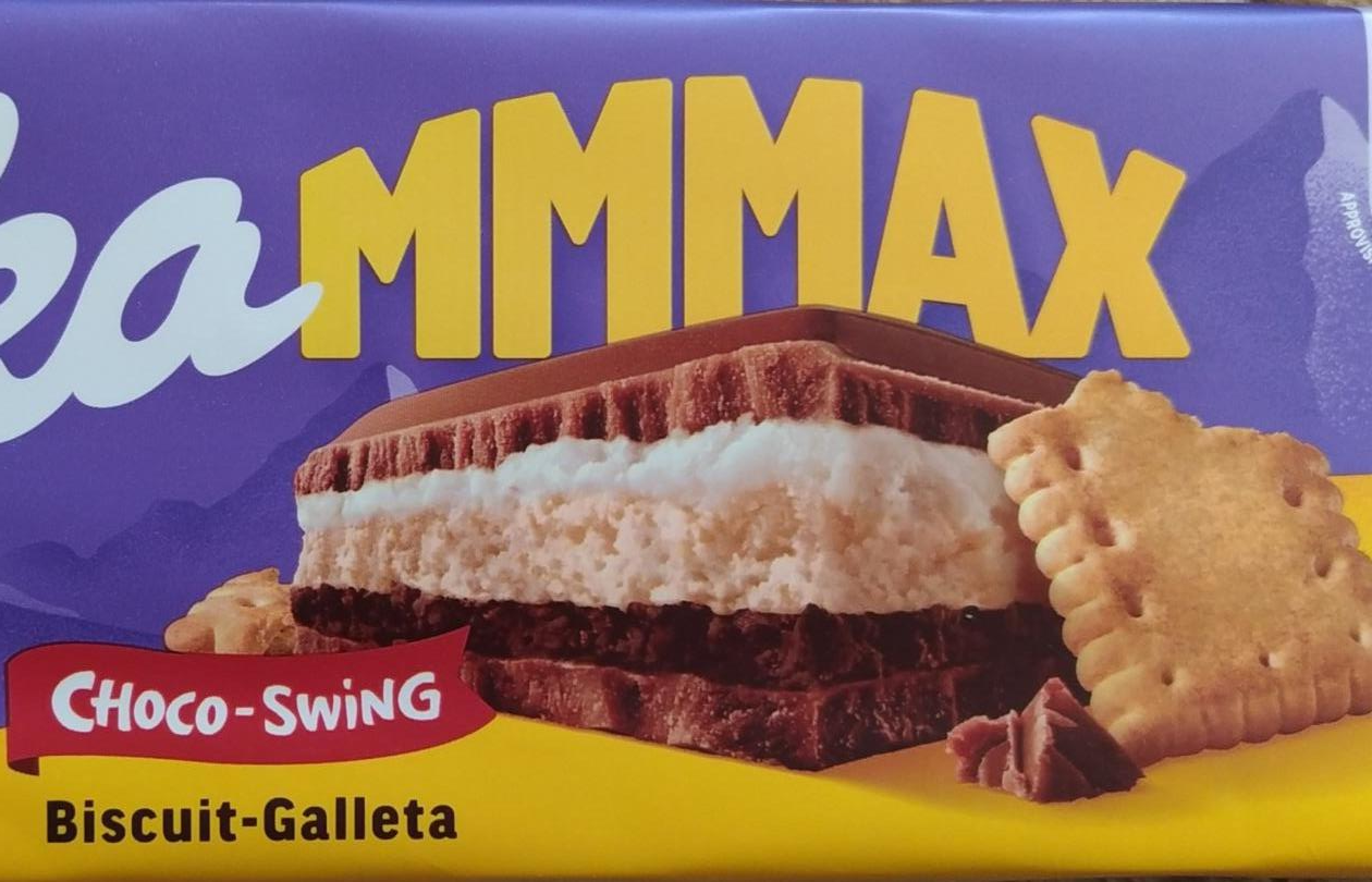 Fotografie - Mmmax choco-swing biscuit-galleta Milka