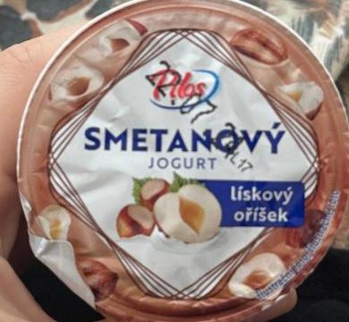 Fotografie - Smetanový jogurt lískový oříšek Pilos