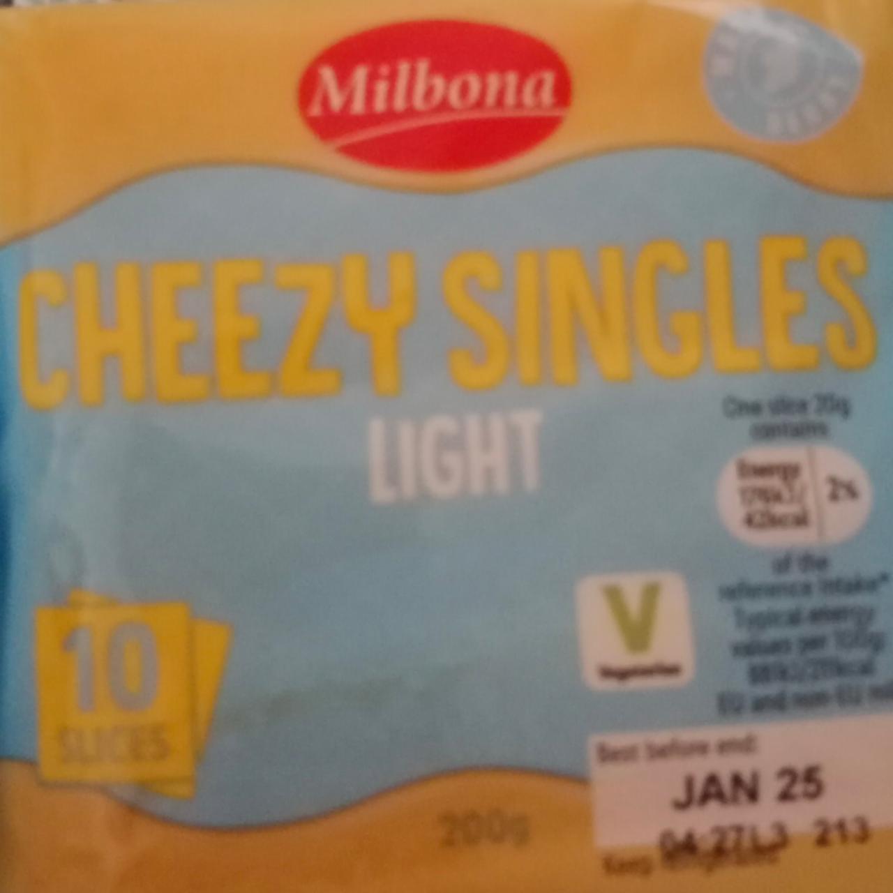 Fotografie - Cheezy singles light Milbona