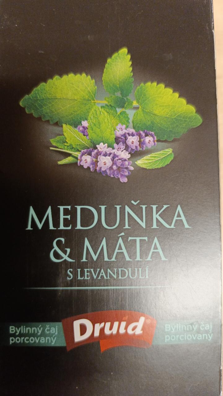 Fotografie - Druid čaj meduňka & máta s levandulí