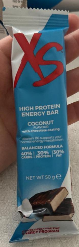 Fotografie - High protein energy bar coconut flavour XS