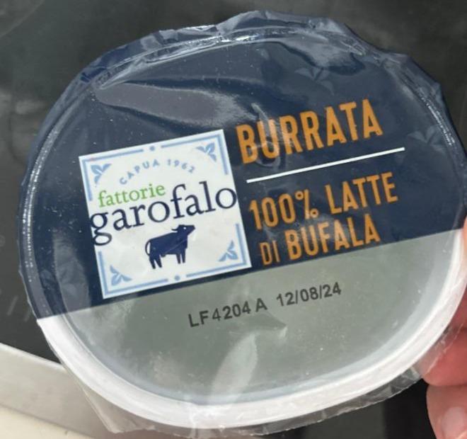 Fotografie - Burrata 100% latte di bufala Fattorie garofalo