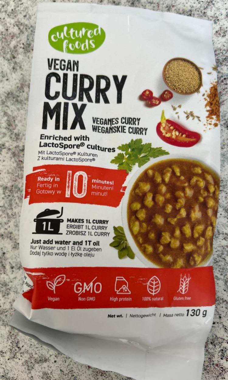 Fotografie - Vegan curry mix Cultured Foods