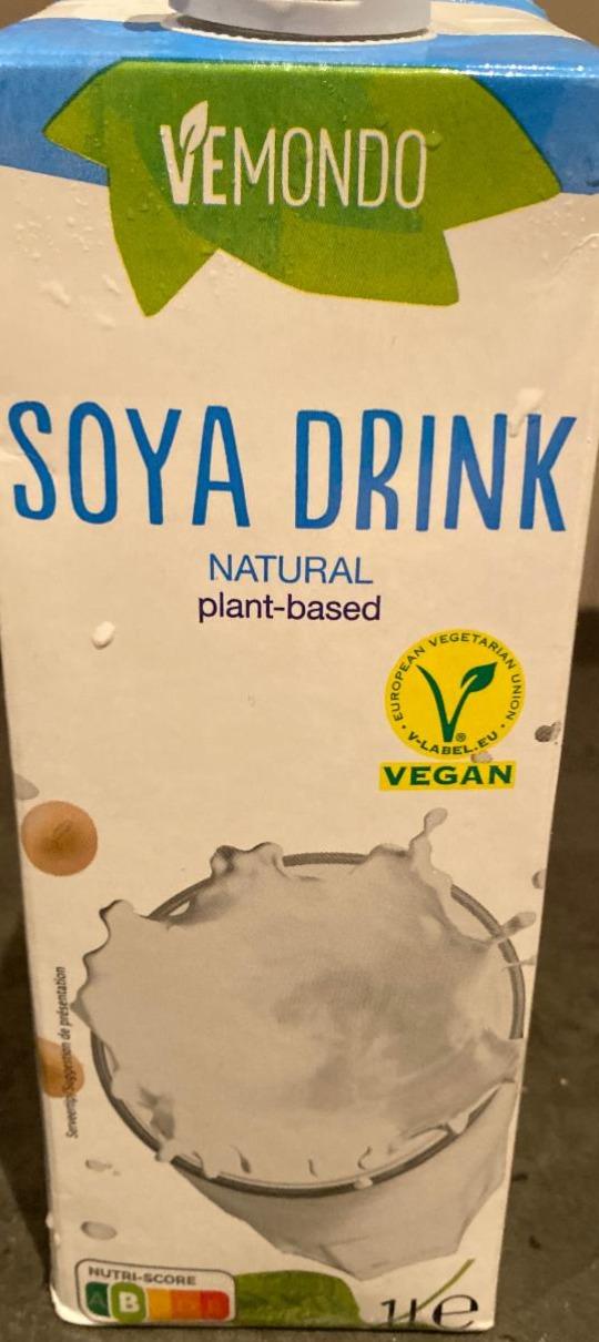 Fotografie - Soya drink natural plant-based Vemondo