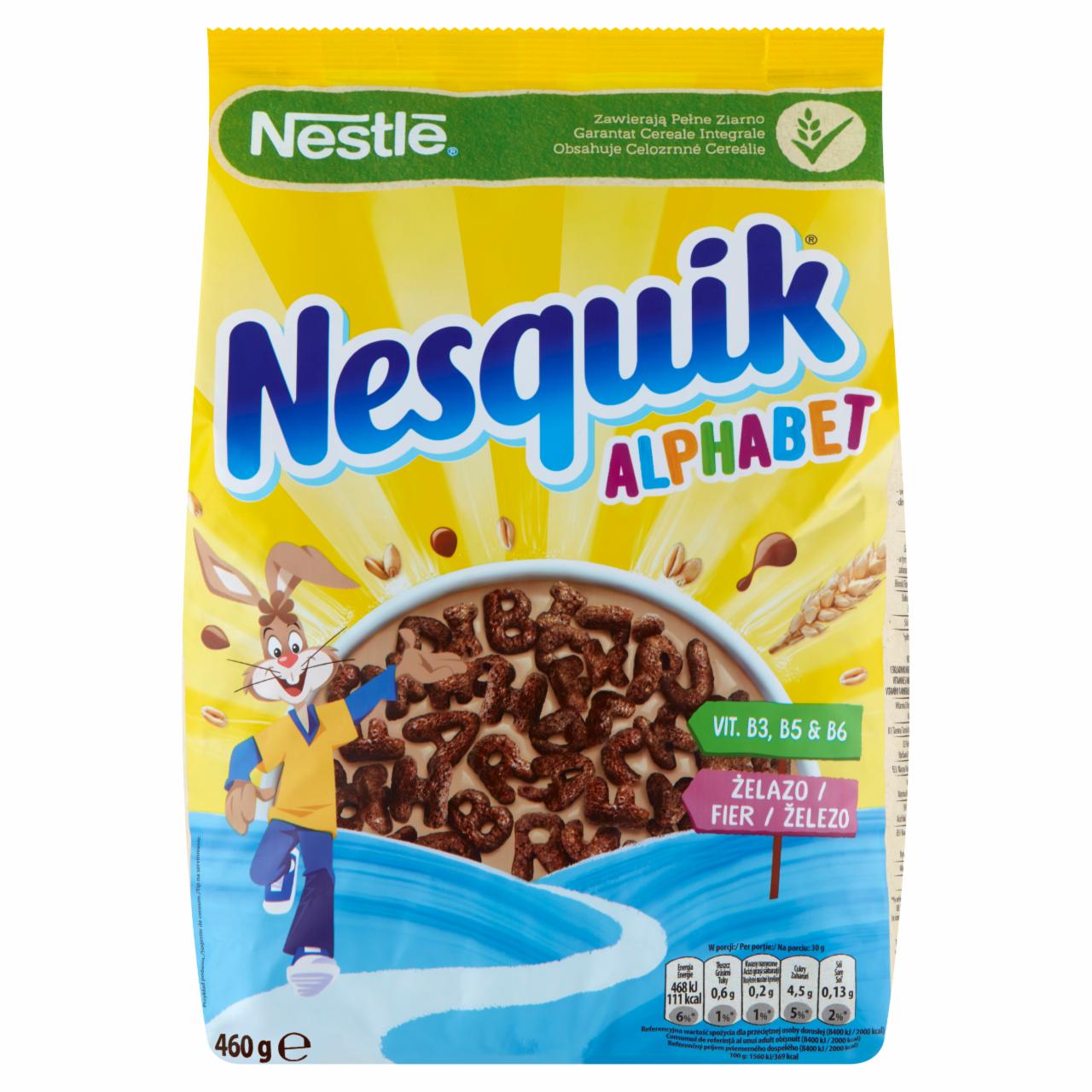 Fotografie - Alphabet Nesquik Nestlé