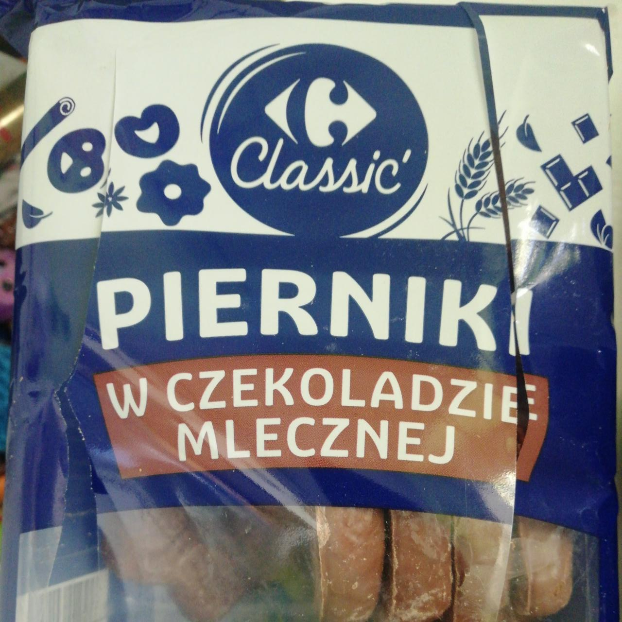 Fotografie - Pierniki w czekoladzie mlecznej Carrefour Classic