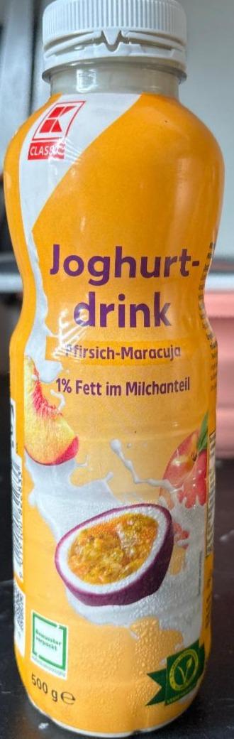 Fotografie - Joghurt-drink pfirsich-maracuja K-Classic