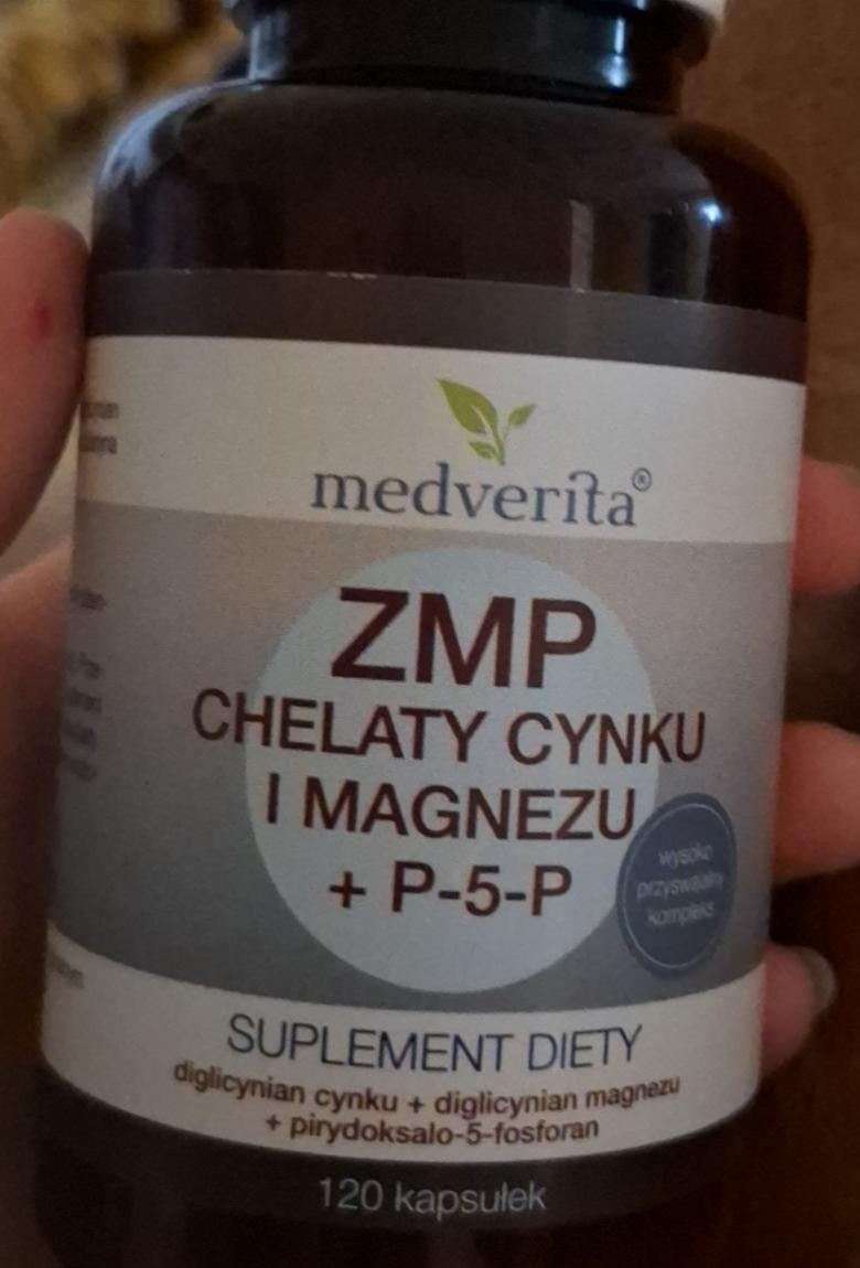 Fotografie - Zmp chelaty cynku i magnezu + p-5-p Medverita