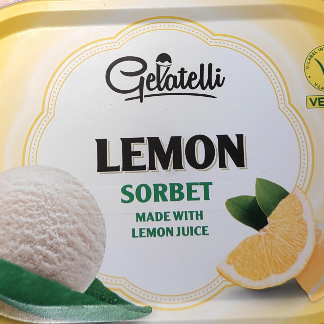 Fotografie - Lemon sorbet Gelatelli