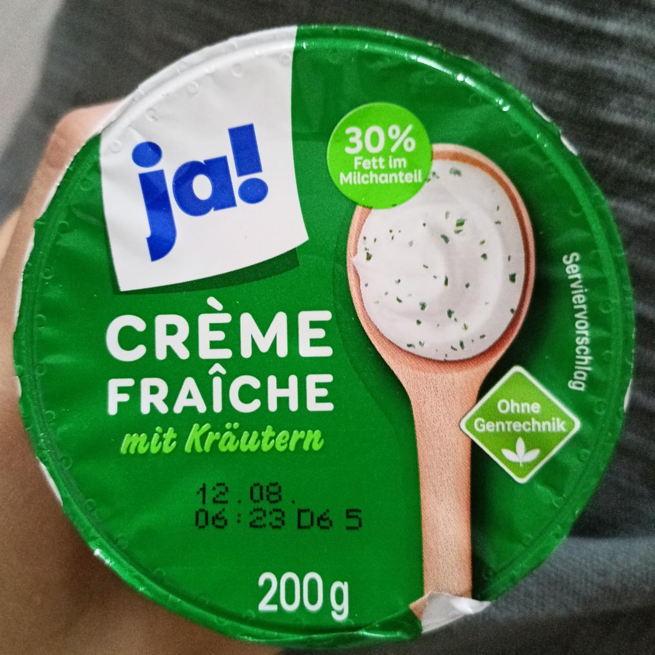 Fotografie - Crème Fraîche mit Kräutern Ja!