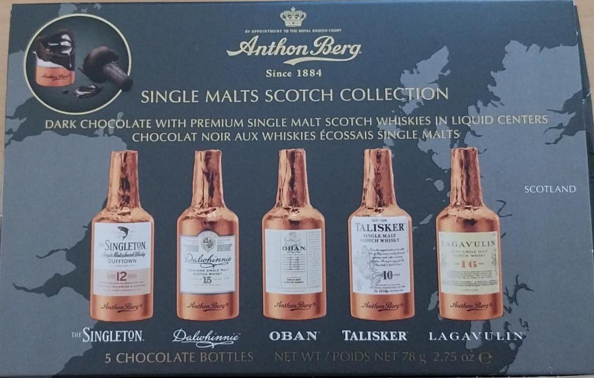 Fotografie - Single malts scotch collection Anthon Berg