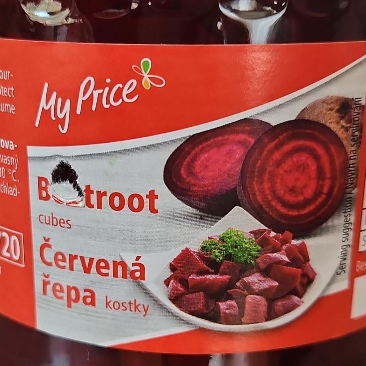 Fotografie - Červená řepa kostky My Price