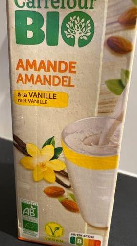 Fotografie - Boisson amande à la vanille Carrefour Bio