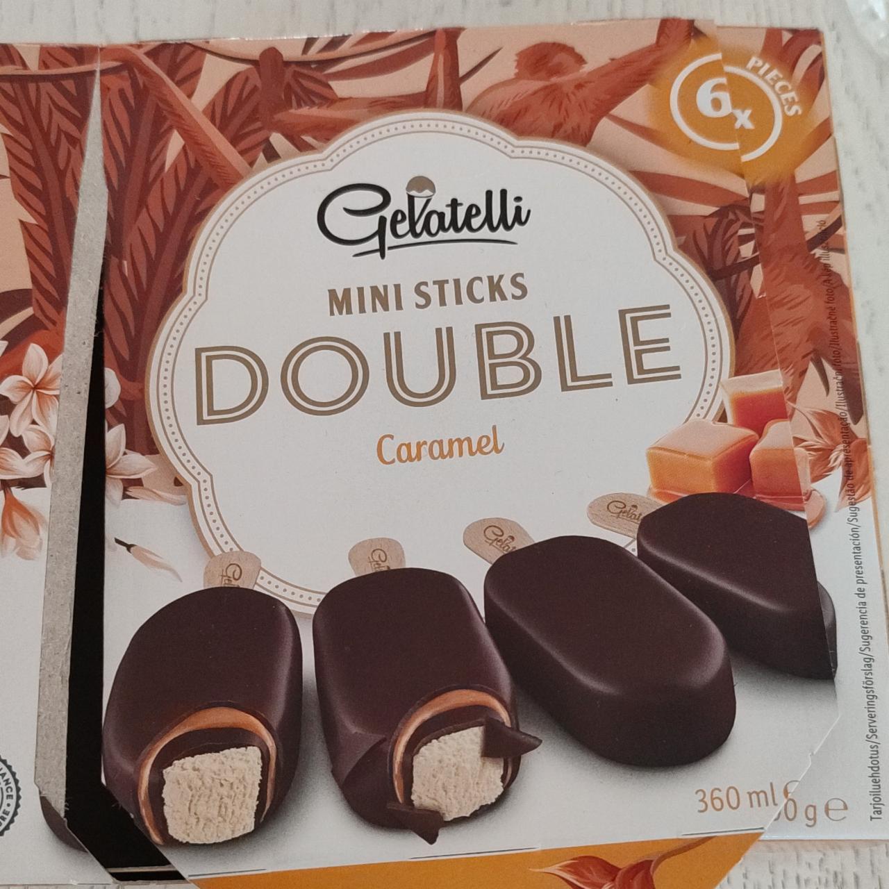 Fotografie - Mini sticks double caramel Gelatelli