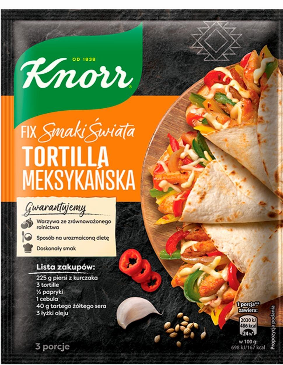 Fotografie - Fix Smaki Świata Tortilla Meksykańska Knorr