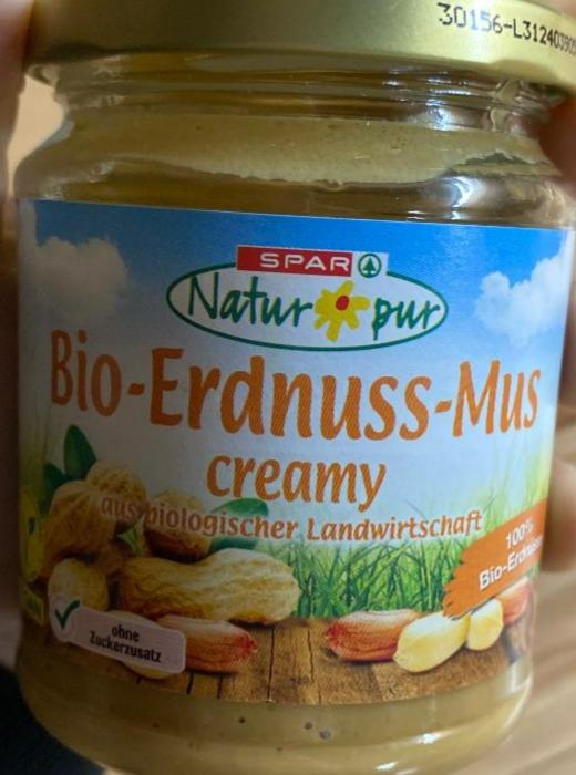 Fotografie - Bio - erdnuss - mus creamy Spar Natur pur