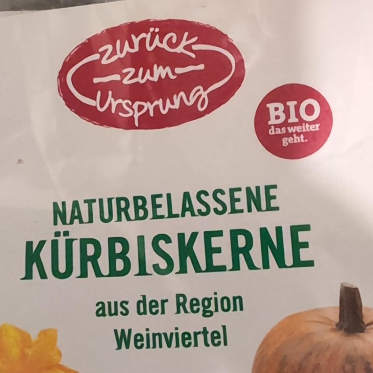 Fotografie - Bio naturbelassene kürbiskerne Zurück zum Ursprung