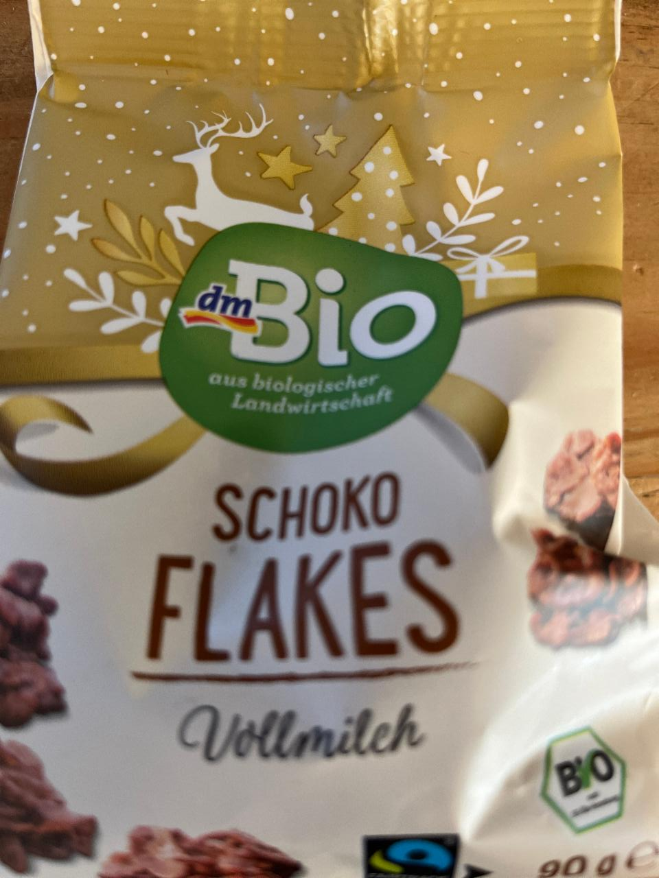 Fotografie - Schoko flakes vollmilch dmBio