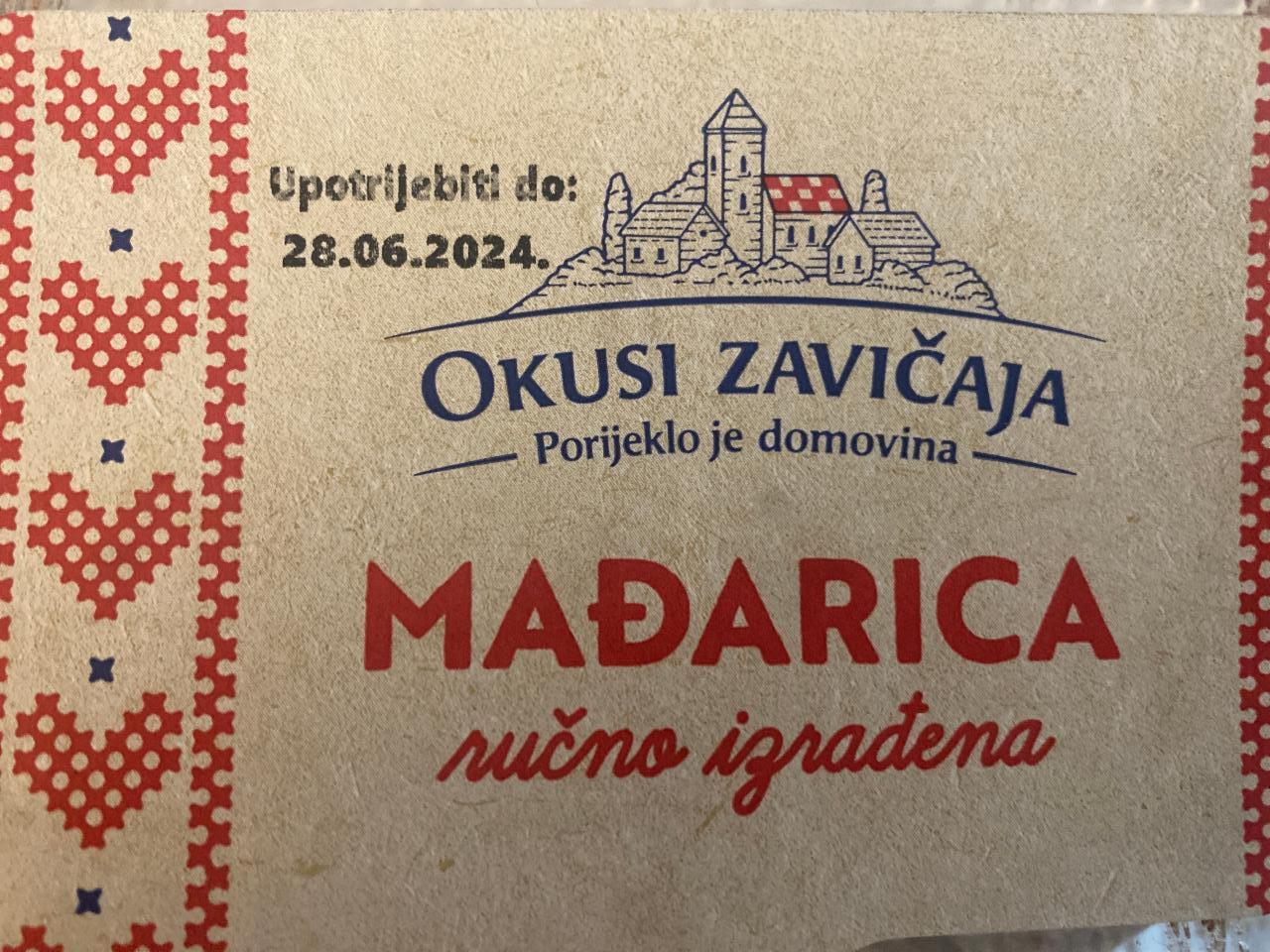 Fotografie - Madarica ručno izradena Okusi zavičaja