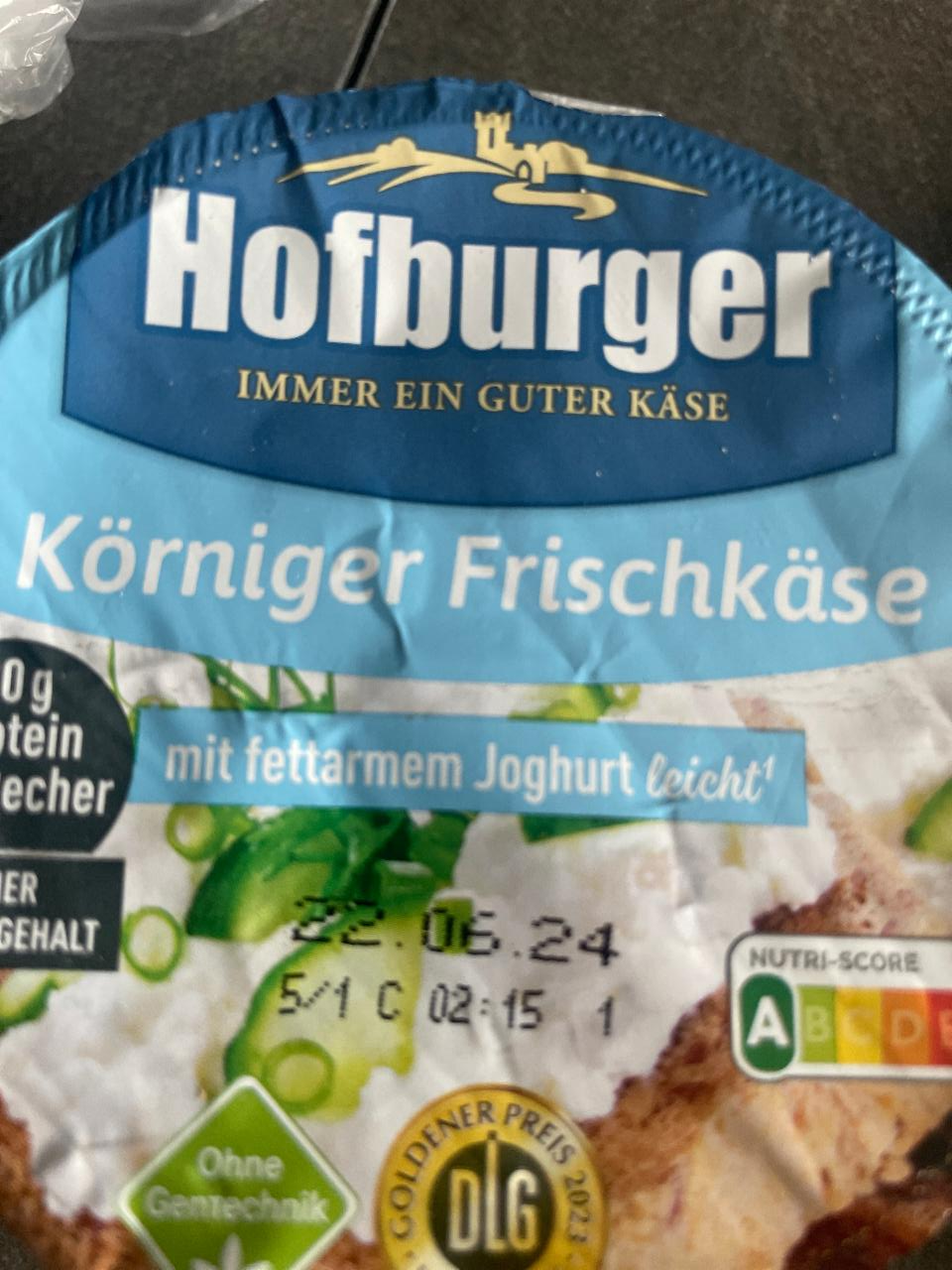 Fotografie - Körniger frischkäse mit fettarmem joghurt leicht Hofburger