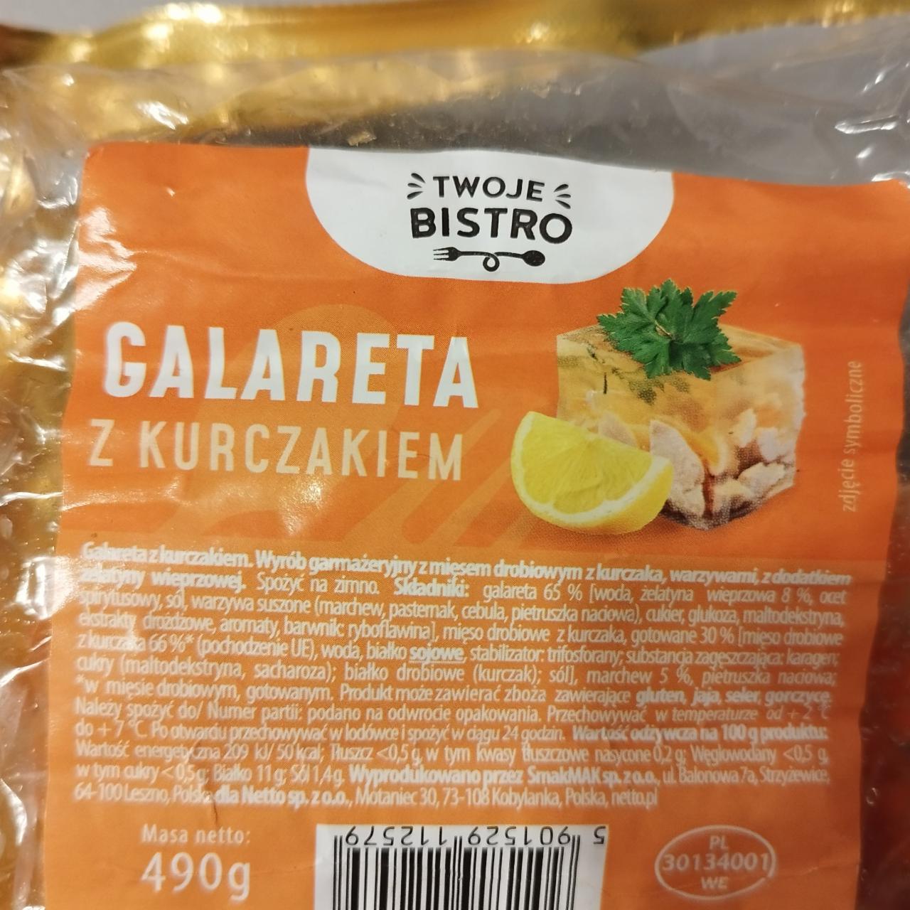 Fotografie - Galareta z kurczakiem Twoje bistro