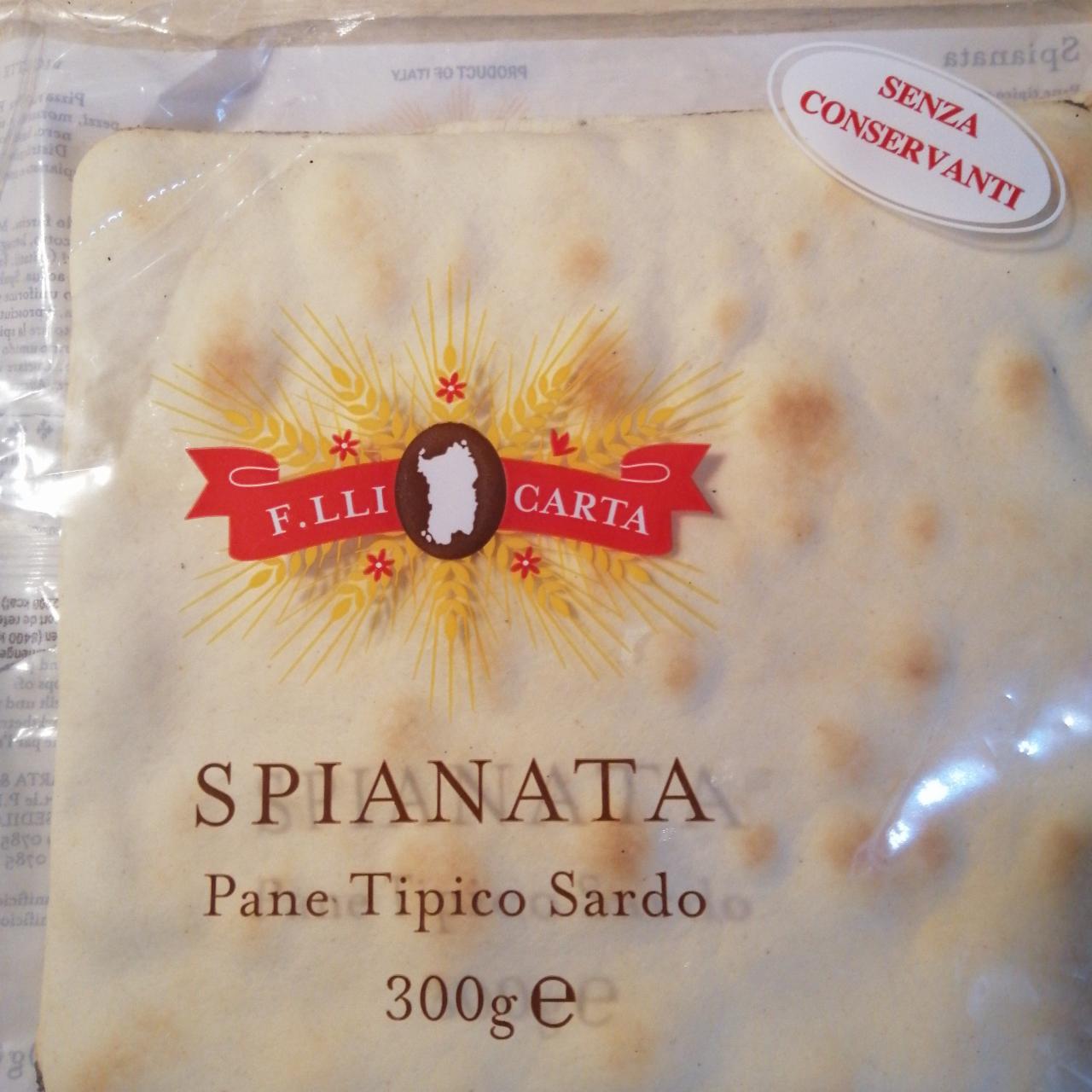 Fotografie - Spianata pane tipico sardo F.Lli Carta