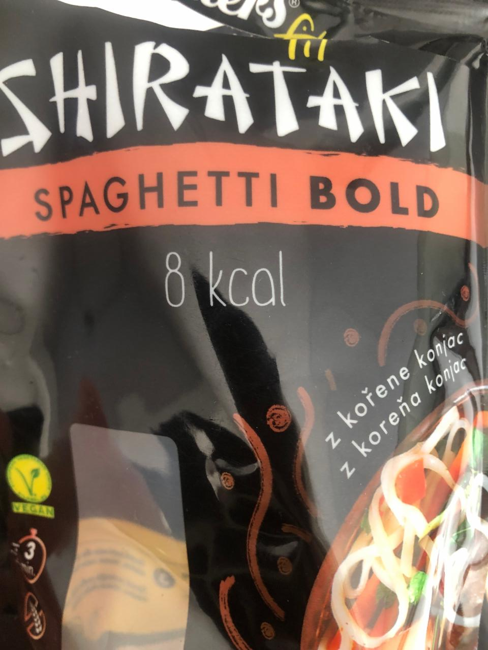 Fotografie - Shirataki spagetti bold Bitters Fit