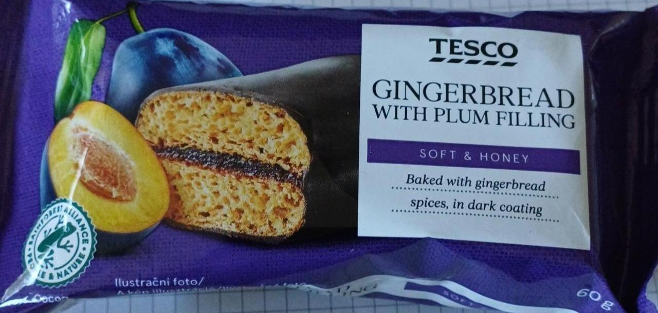 Fotografie - Gingerbread with plum filling Tesco