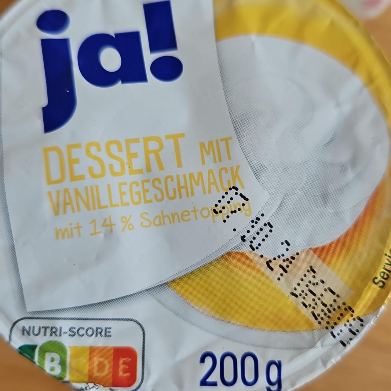 Fotografie - Dessert mit Vanillegeschmack Ja!