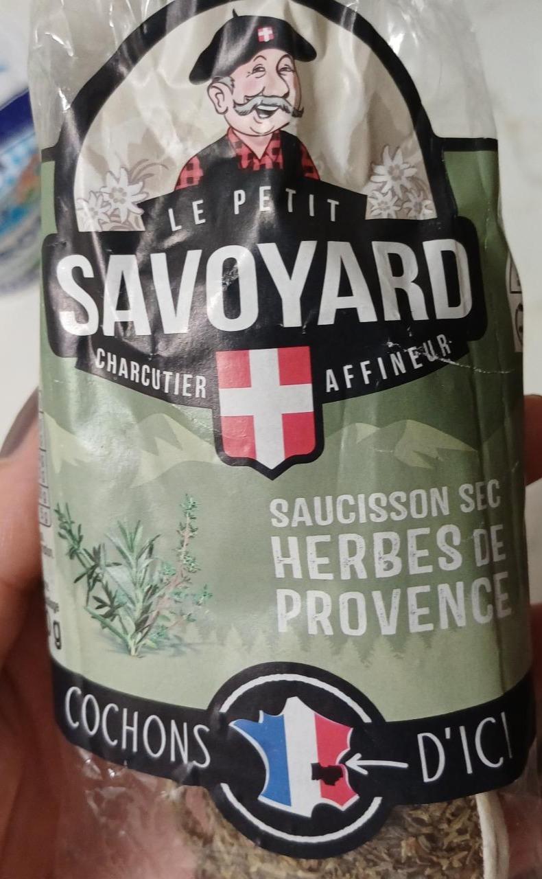 Fotografie - Saucisson sec herbes de provence Le Petit Savoyard