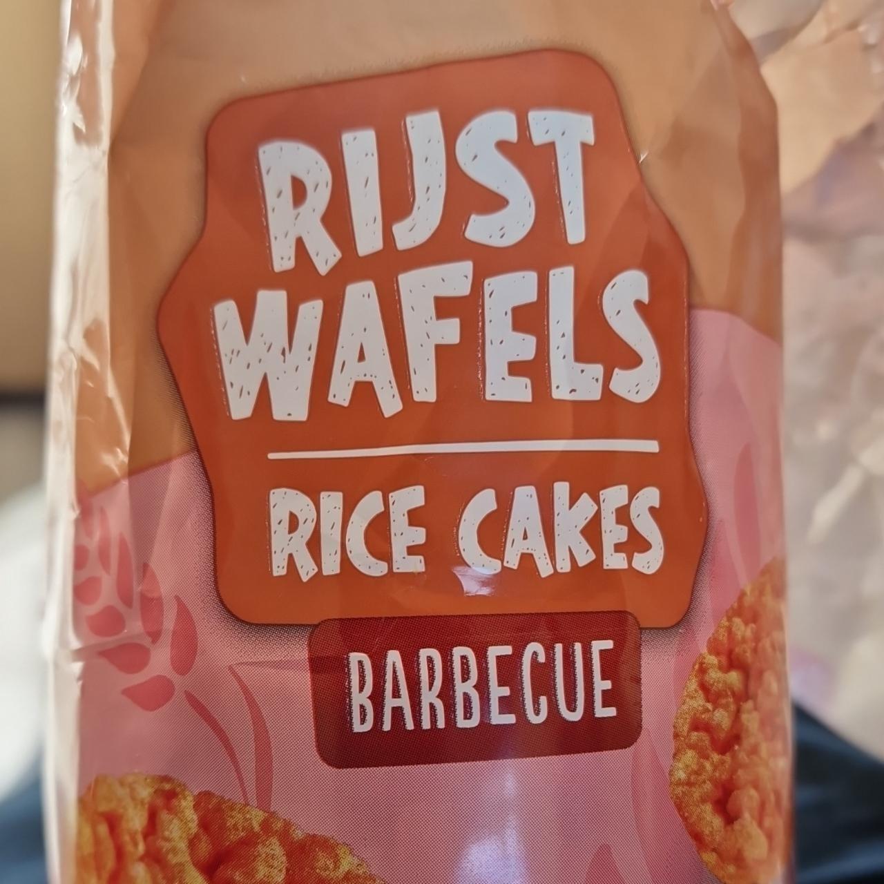 Fotografie - Rijst wafels Barbecue