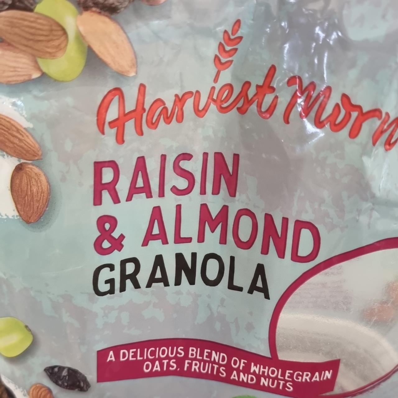 Fotografie - Raisin & almond granola Harvest Morn