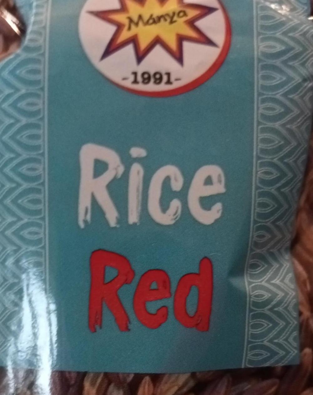 Fotografie - Rice red Mánya