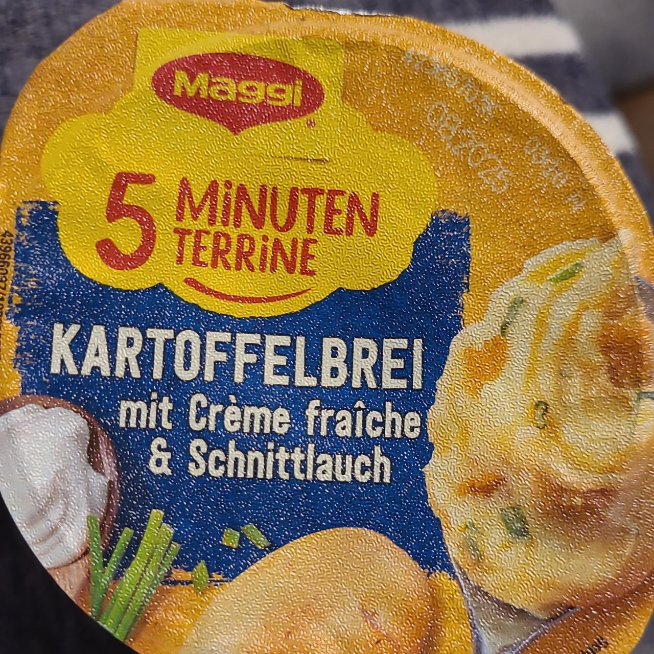 Fotografie - 5 Minuten Terrine Kartoffelbrei mit Crème fraîche & Schnittlauch Maggi