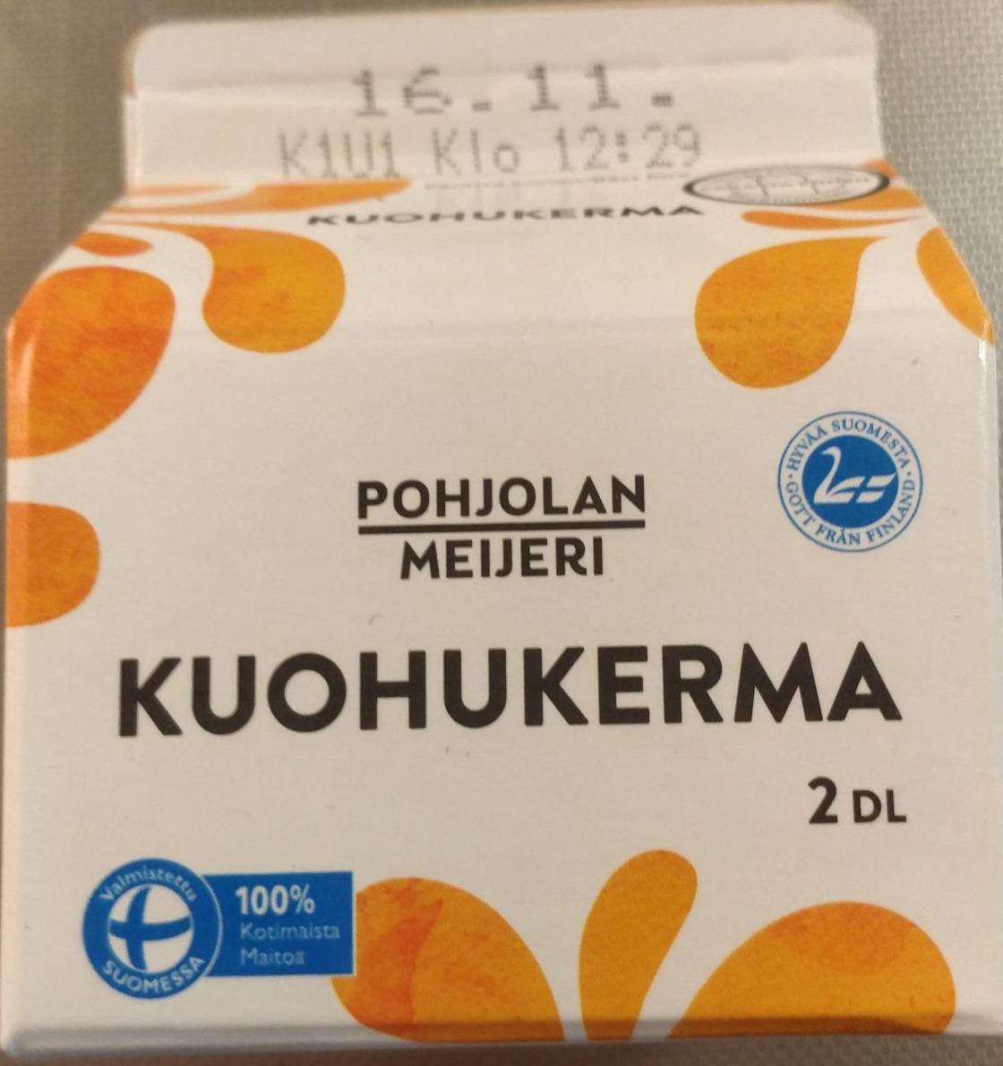 Fotografie - Kuohukerma Pohjolan Meijeri