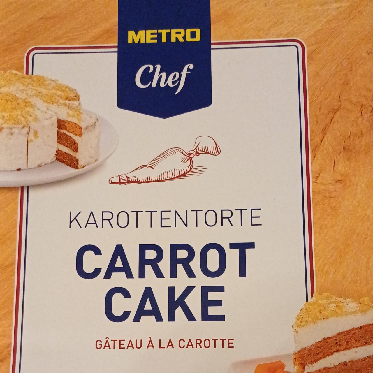 Fotografie - Carrot cake Metro Chef