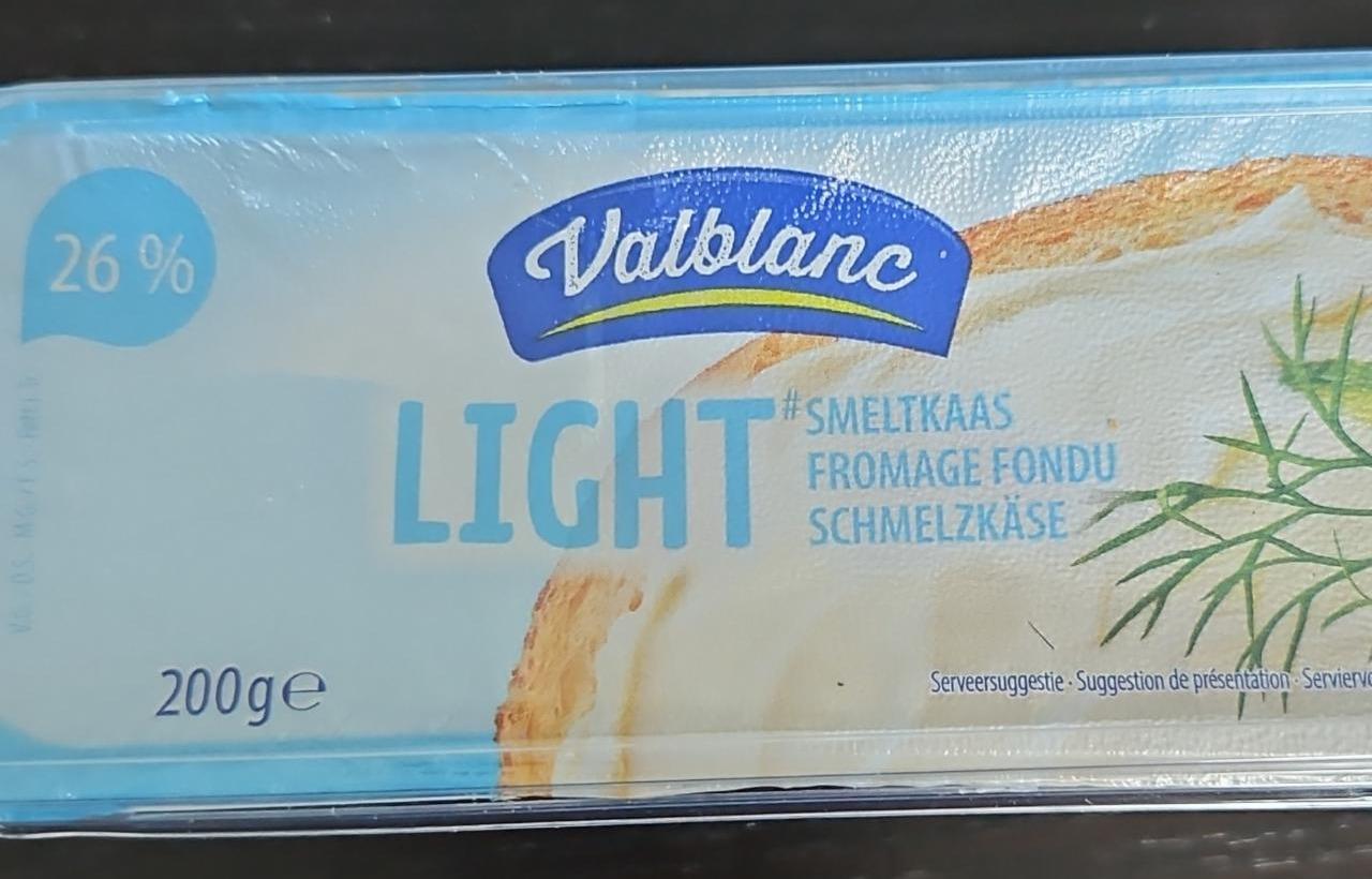 Fotografie - Light smeltkaas Valblanc