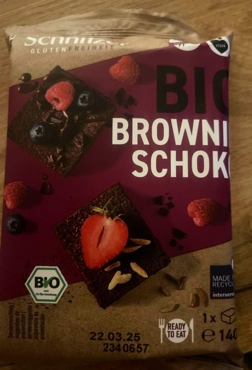 Fotografie - Bio brownie schoko Schnitzer