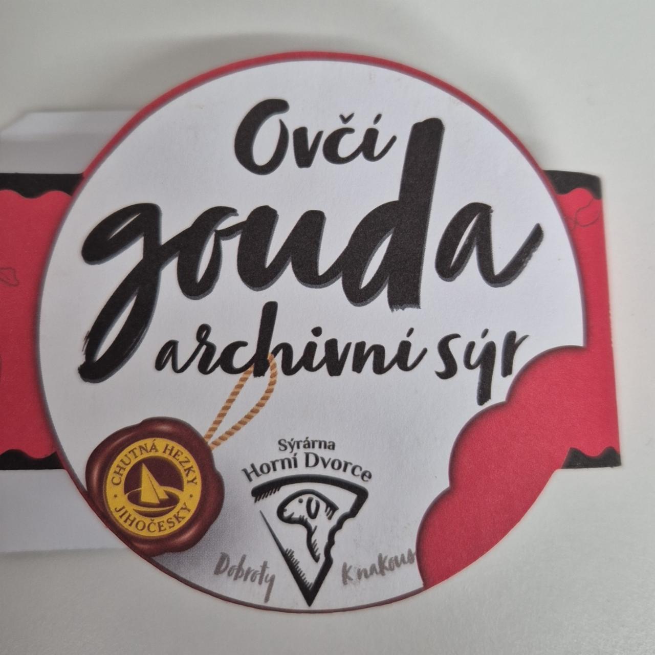 Fotografie - Ovčí gouda archivní sýr Sýrárna Horní Dvorce