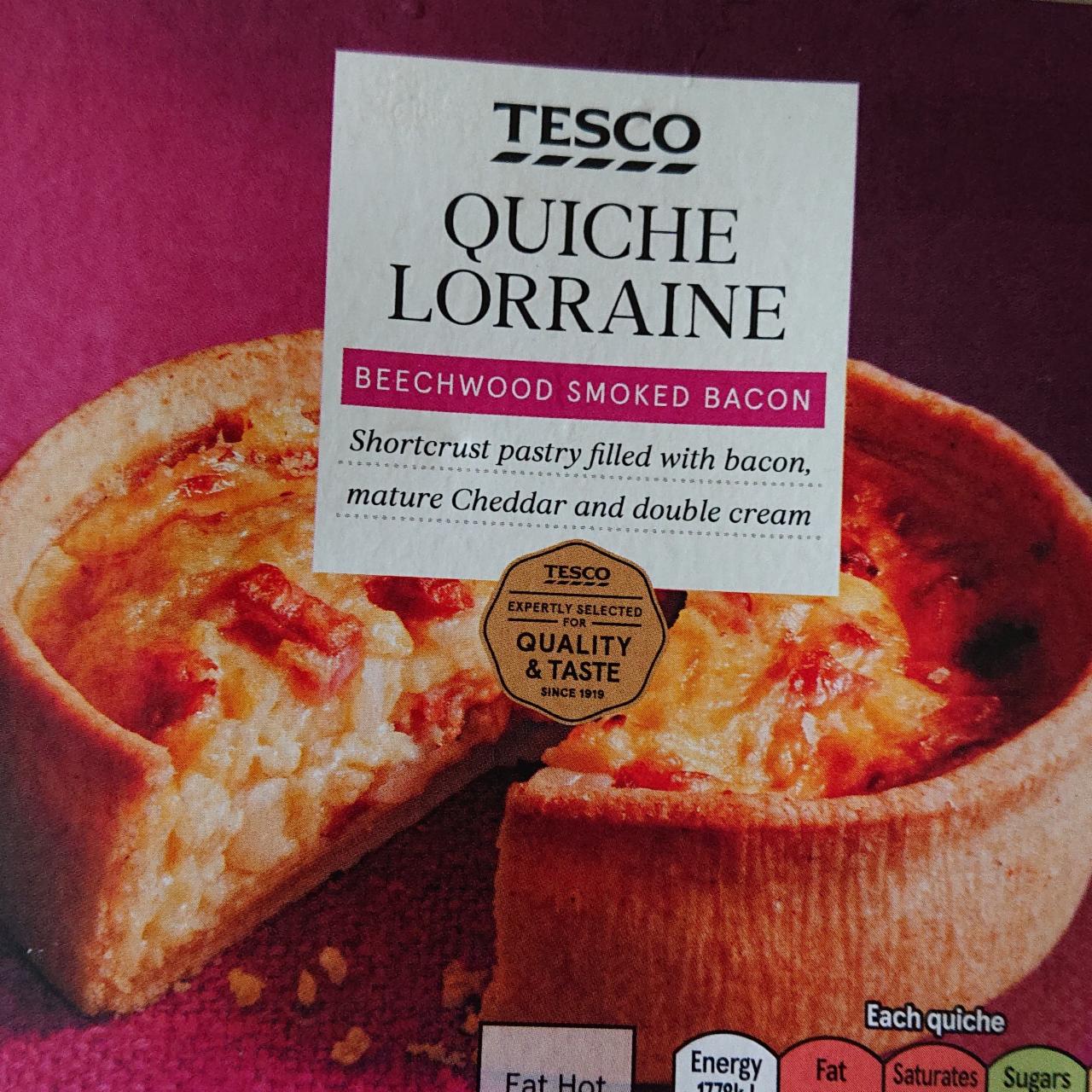 Fotografie - Quiche Lorraine Beechwood Smoked Bacon Tesco