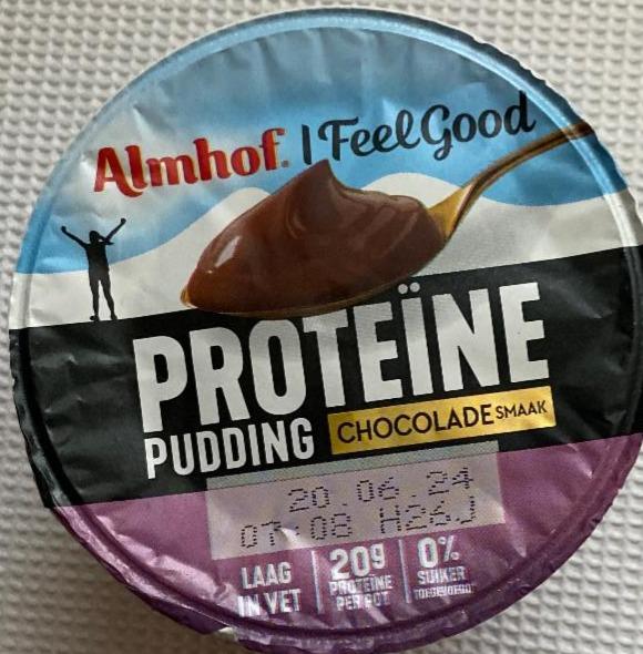 Fotografie - Proteïne pudding chocolade smaak Almhof