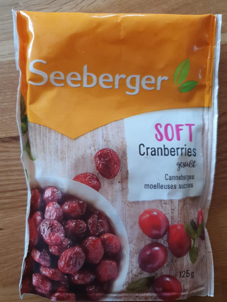 Seeberger Cranberries 125g