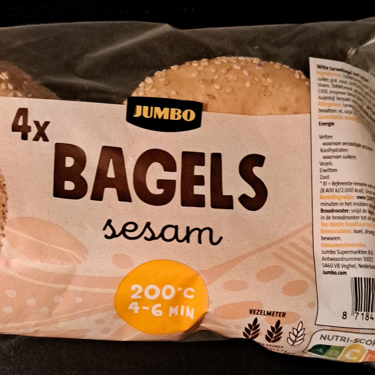 Fotografie - Bagels sesam Jumbo