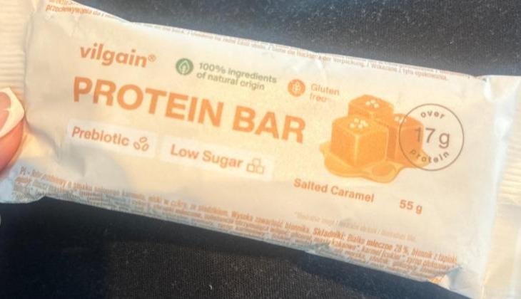 Fotografie - Protein bar salted caramel Vilgain