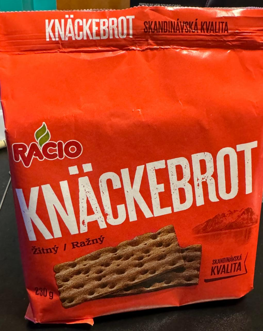 Fotografie - Knäckebrot žitný Racio