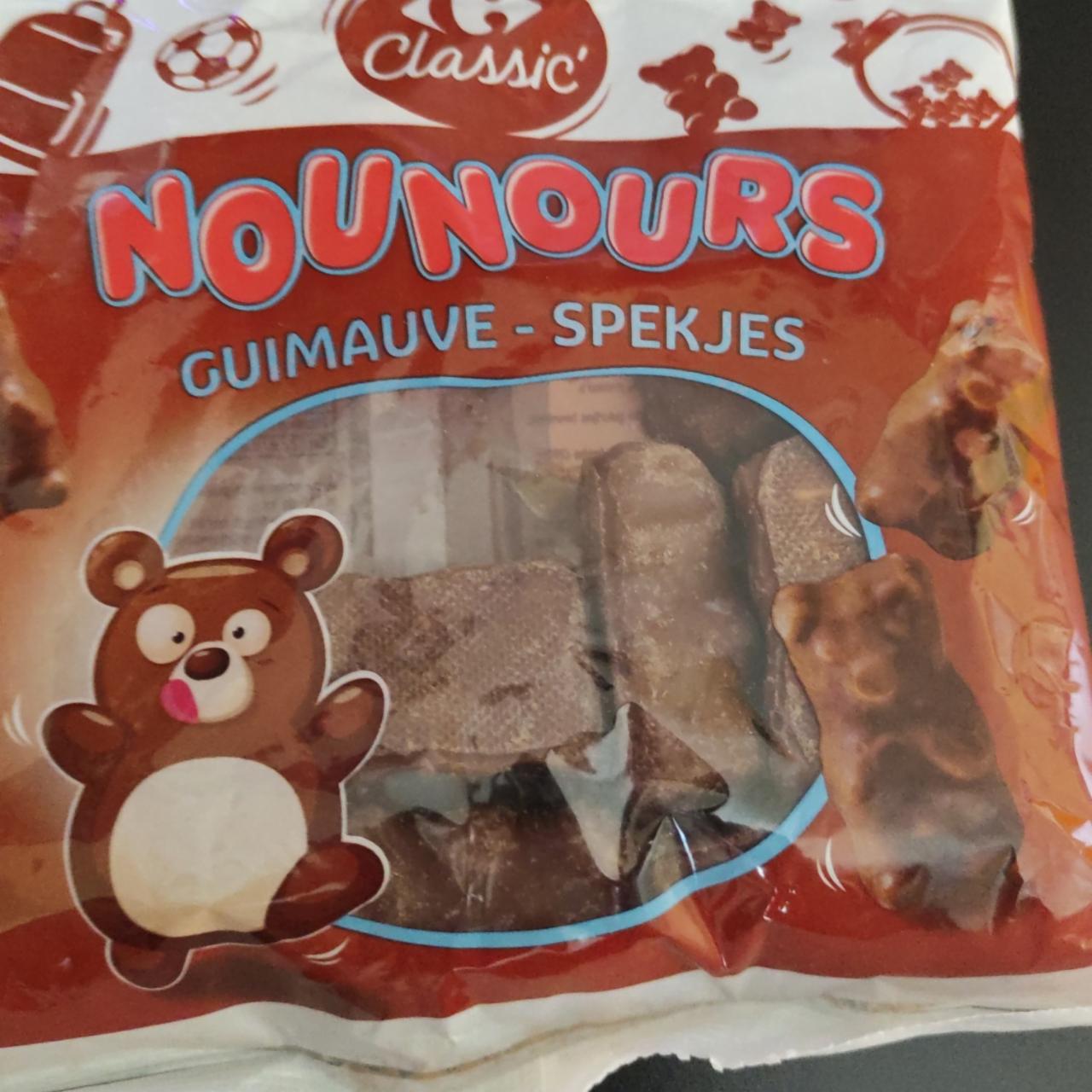 Fotografie - Nounours guimauve-spekjes Carrefour Classic