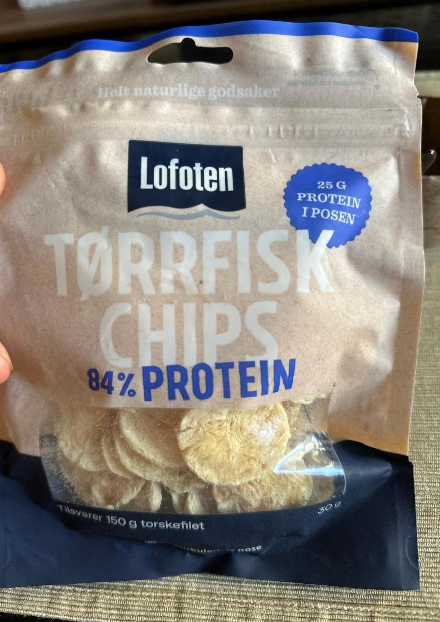 Fotografie - Tørrfisk chips Lofoten