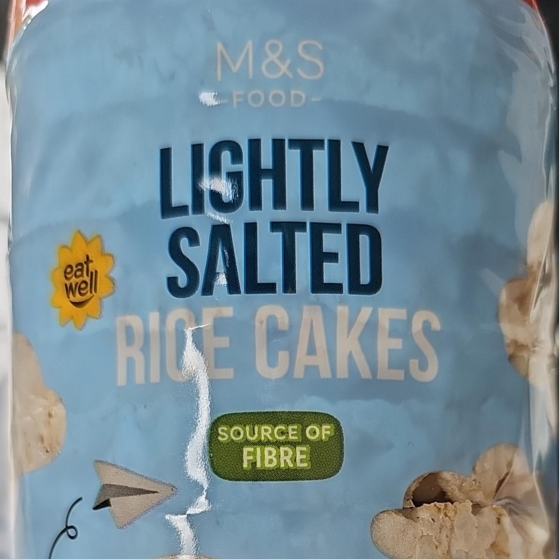 Fotografie - Lightly salted rice cakes M&S